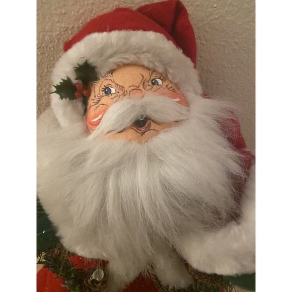 RARE Annalee Santa 22” Christmas Decoration Mobilite Dolls 2004 Large Holiday - Picture 10 of 16